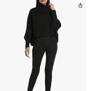 BCBGMAXAZRIA Women's Long Sleeve Sweater with Thick Turtleneck Size XXS